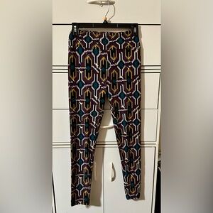 LuLaRoe Multicolor Geometric Leggings